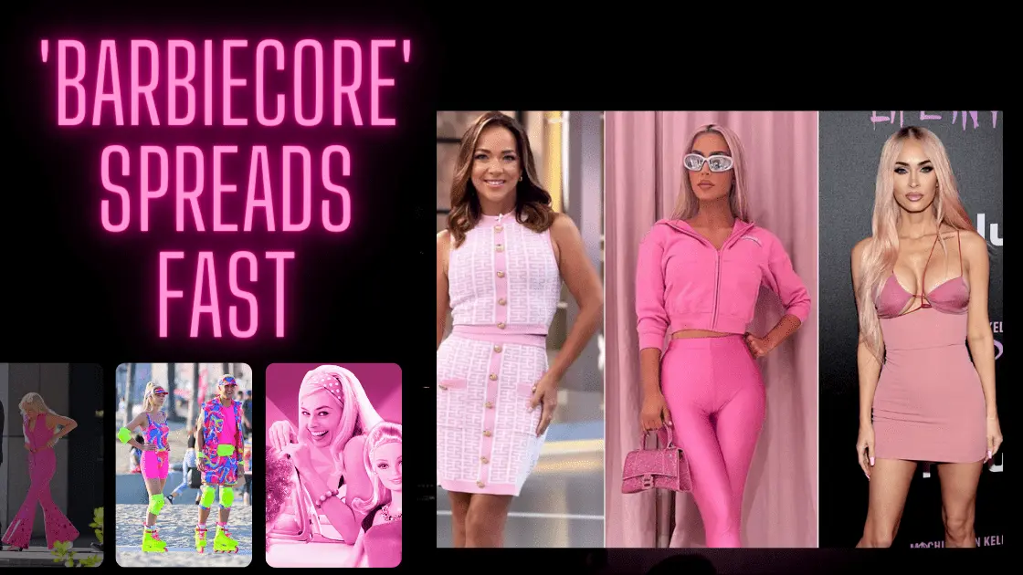 Stylish And Attractive Barbiecore Fashion Spreads Fast