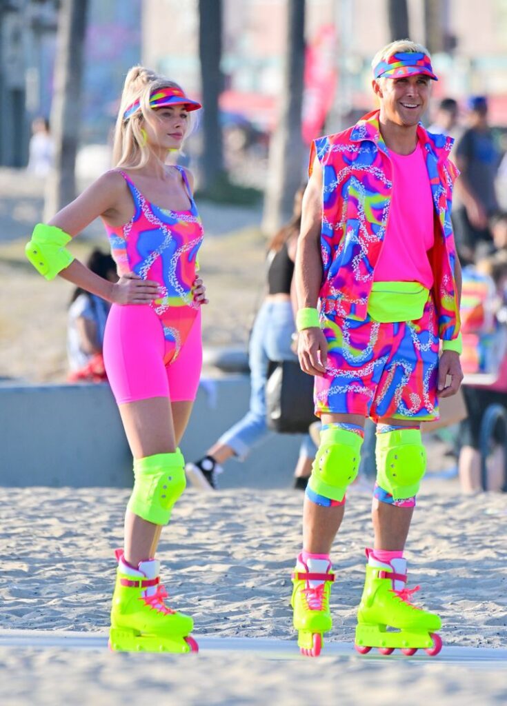Barbie Movie Stars Marget Robbie and Ryan Gosling